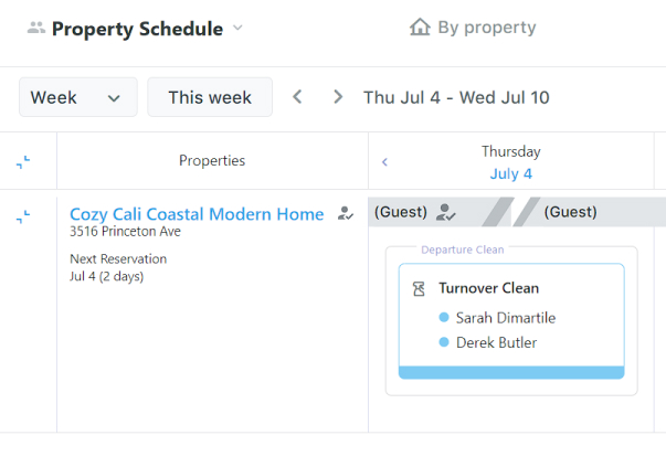 automated scheduling
